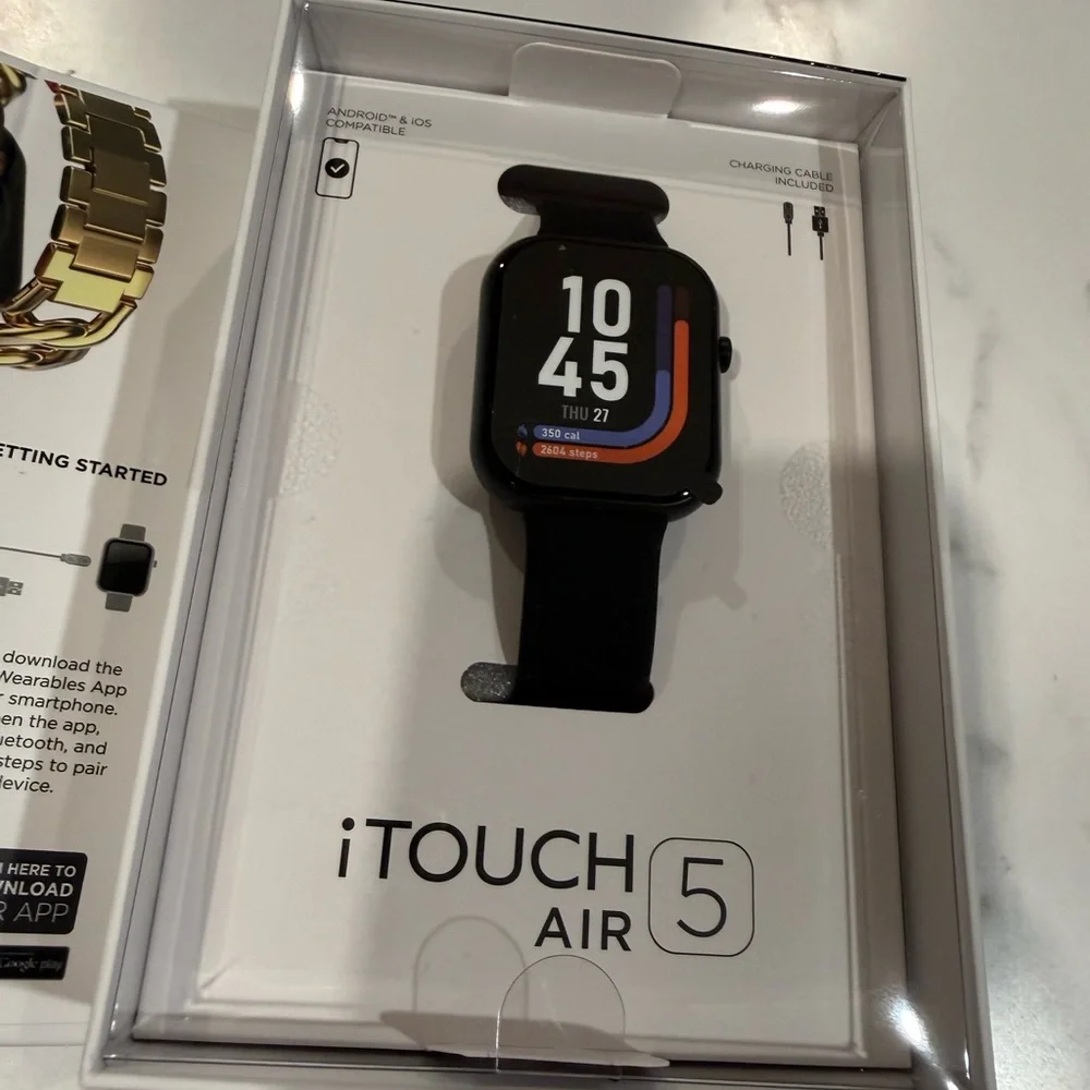 Air 5 Smartwatch - Black new with box
